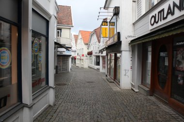 Bergen, Norveç geleneksel ahşap evler