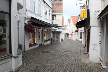 Bergen, Norveç geleneksel ahşap evler