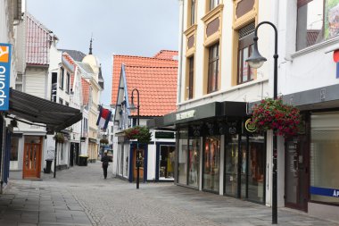Bergen, Norveç geleneksel ahşap evler