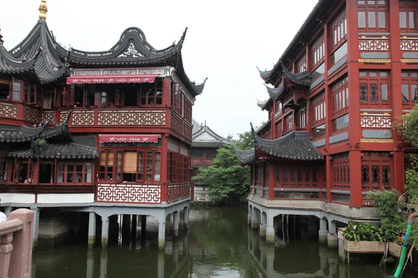 Jardim Yuyuan em Shanghai, China — Fotografia de Stock