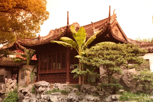 古代传统中国修道院 — 图库照片