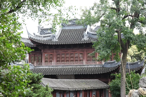 Eski geleneksel Çince manastır — Stok fotoğraf