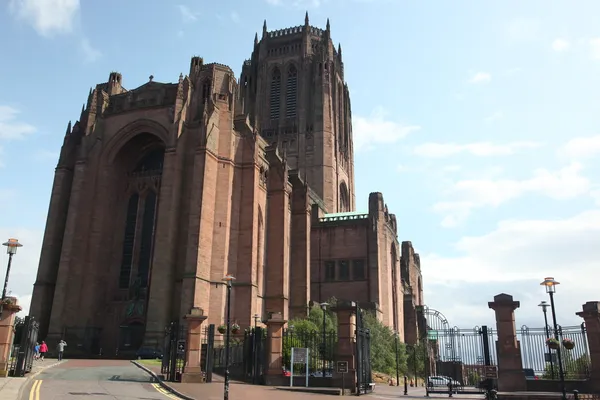 Catedral Anglicana, Liverpool — Fotografia de Stock