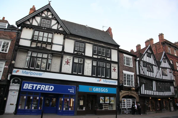 Arquitetura em York, Inglaterra — Fotografia de Stock