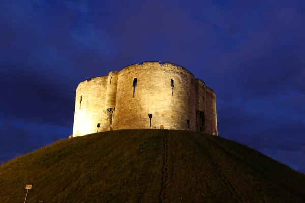 Clifford's Tower a York, Inghilterra — Foto Stock