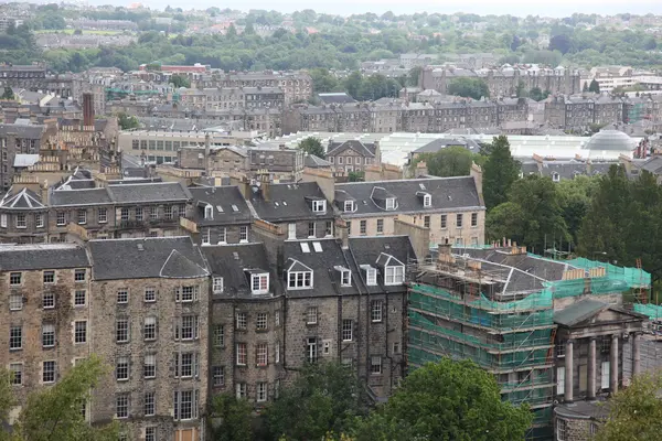 Panoráma Edinburghu, Skotsko — Stock fotografie