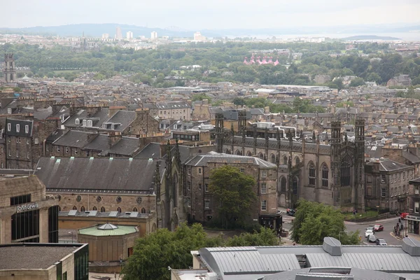 Panorama Edinburgh, İskoçya — Stok fotoğraf