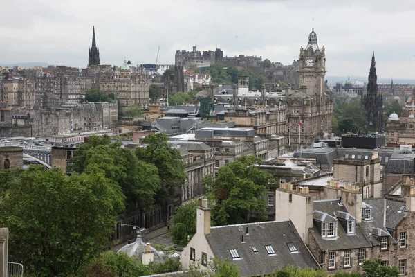 Πανόραμα της πόλης του Εδιμβούργου, Σκωτία — Φωτογραφία Αρχείου