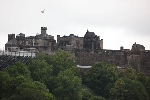 Эдинбургский замок, Шотландия, Великобритания — стоковое фото
