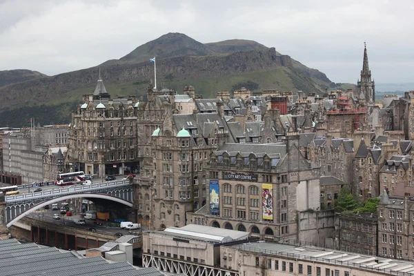 Panorama Edinburgh, İskoçya — Stok fotoğraf