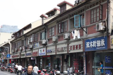 shanghai, Çin'den sokaklarında