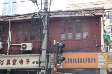 shanghai, Çin sokaklarda