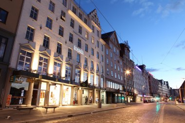 gece bergen, Norveç