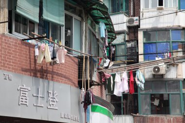 shanghai, Çin'den sokaklarında