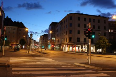 gece bergen, Norveç
