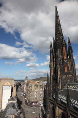 Architecture of St. Giles Cathedral Edinburgh Scotland