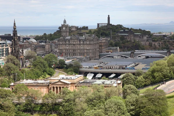 Vista sobre Edimburgo — Foto de Stock