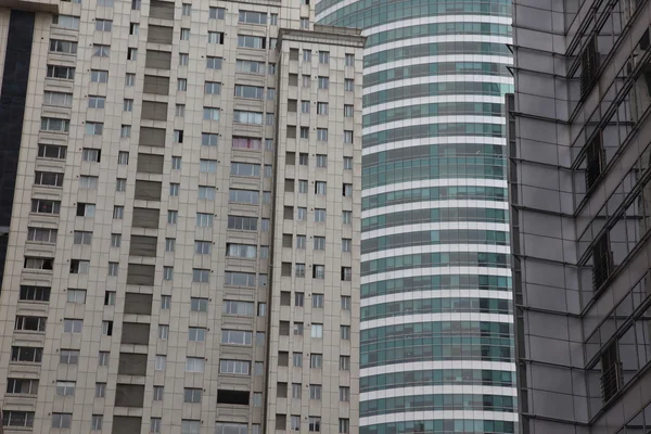 Edifícios urbanos modernos de Shanghai centro financeiro — Fotografia de Stock