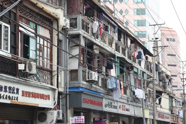 På gatorna i shanghai, Kina — Stockfoto