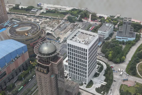 Aerial view of shanghai — Stock Photo, Image