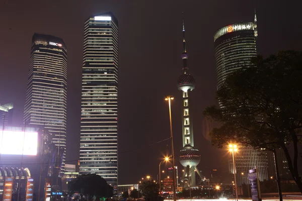 Paisaje urbano de shanghai, china — Foto de Stock