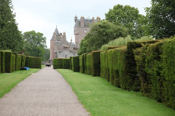 In the grounds of Glamis castle, Scotland — Stock Photo, Image