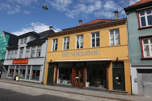 Arquitectura de Bergen, Noruega — Foto de Stock