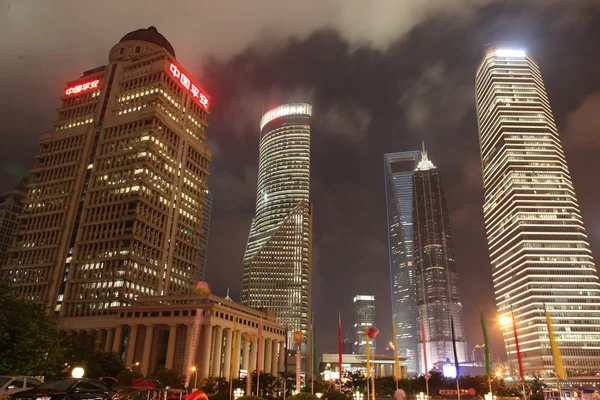 Notte dannosa a shanghai — Foto Stock