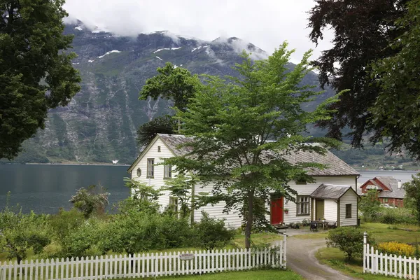 美丽的乡村景观挪威 — 图库照片