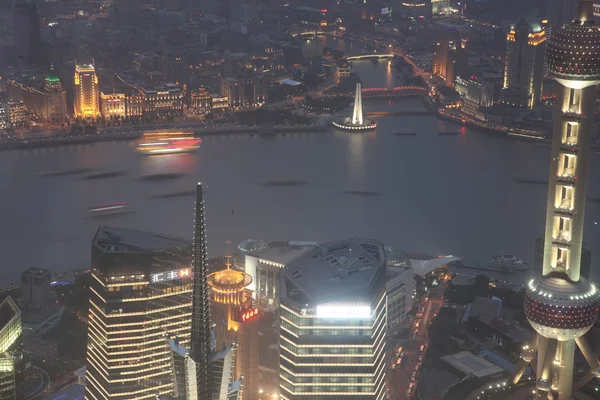 Cityscape of shanghai, China — стокове фото