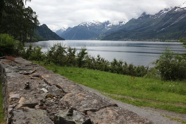 Bela natureza da Noruega — Fotografia de Stock