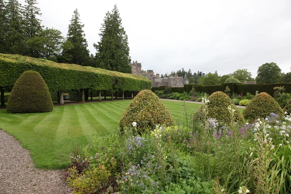 Op het terrein van glamis kasteel, Schotland — Stockfoto