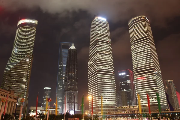Szkodzi noc w Szanghaju — Zdjęcie stockowe