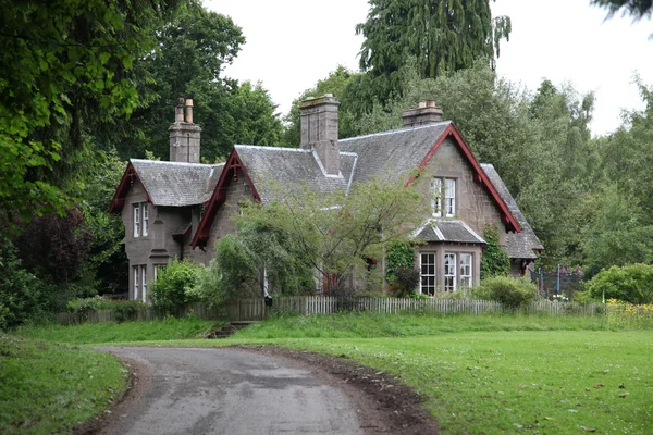 Auf dem Gelände von Schloss glamis, Schottland — Stockfoto