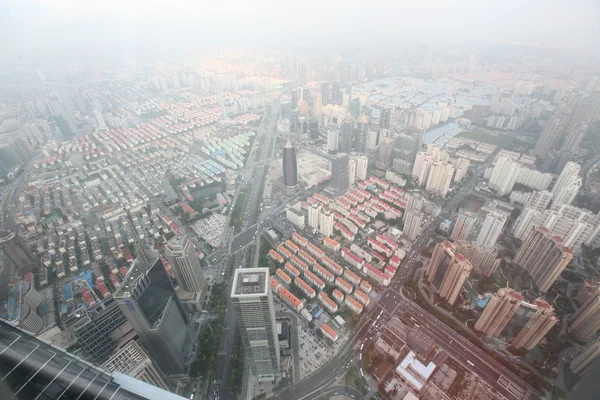 Vista aérea de Shanghai — Fotografia de Stock