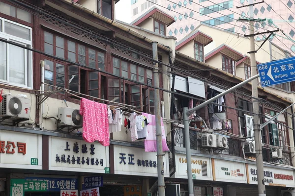 Na ulicích Šanghaje, Čína — Stock fotografie