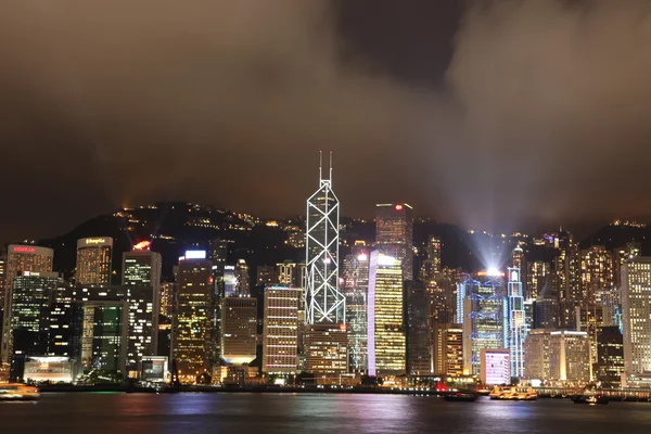 Hong Kong at night — Stock Photo, Image