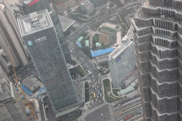 Vista aérea de Shanghai — Fotografia de Stock