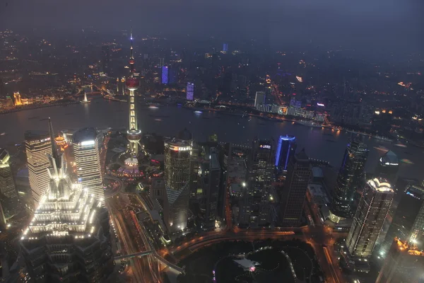 Cityscape of shanghai, China — стокове фото