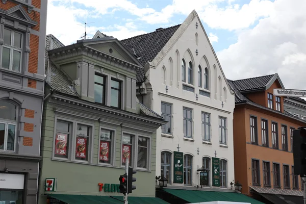 Arquitectura de Bergen, Noruega —  Fotos de Stock