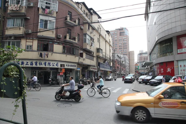 Straßen von Shanghai, China — Stockfoto