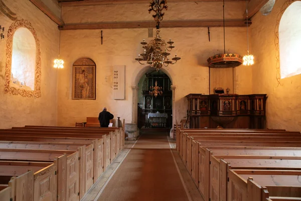 Kinsarvik 교회, 노르웨이 — 스톡 사진