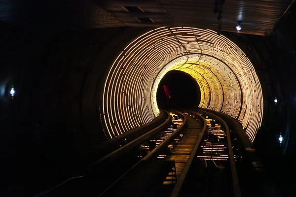 Tunnel turistico di Shanghai — Foto Stock