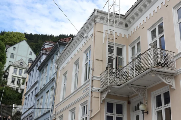 Straßen von Bergen, Norwegen — Stockfoto