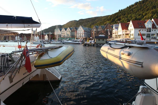 Bergen harbor, Norway — Stock Photo, Image