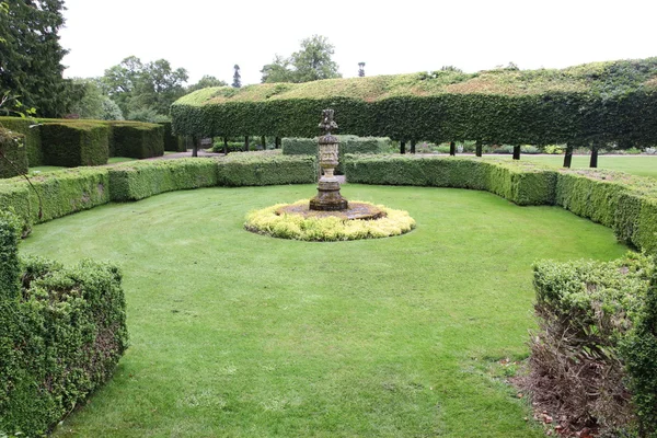Jardim italiano do Castelo de Glamis, Angus, Escócia — Fotografia de Stock
