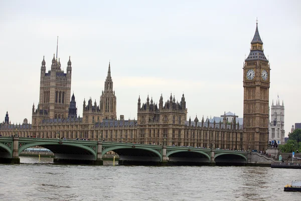 Big ben london gótikus építészet, Egyesült Királyság — Stock Fotó