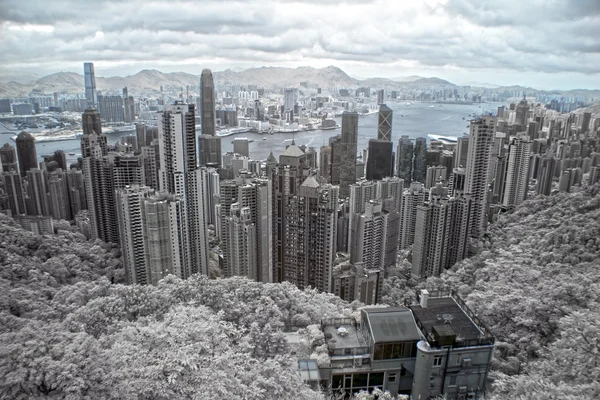 Hong Kong do pico da Vitória — Fotografia de Stock