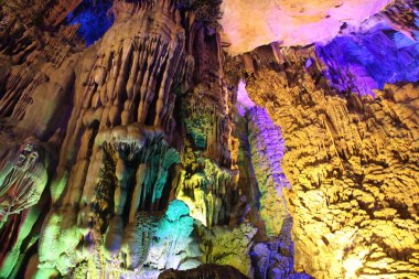 guilin Reed flüt mağaralar
