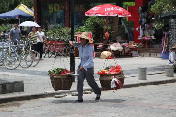 En las calles de Shanghai —  Fotos de Stock